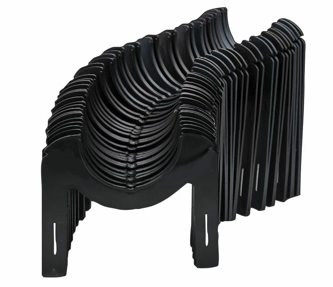 S2500 – VALTERRA LLC Sewer Hose Support, 25 Foot Length 4-1/2 Inch Sewer End Height x 7-1/4 Inch RV End Height Collap...